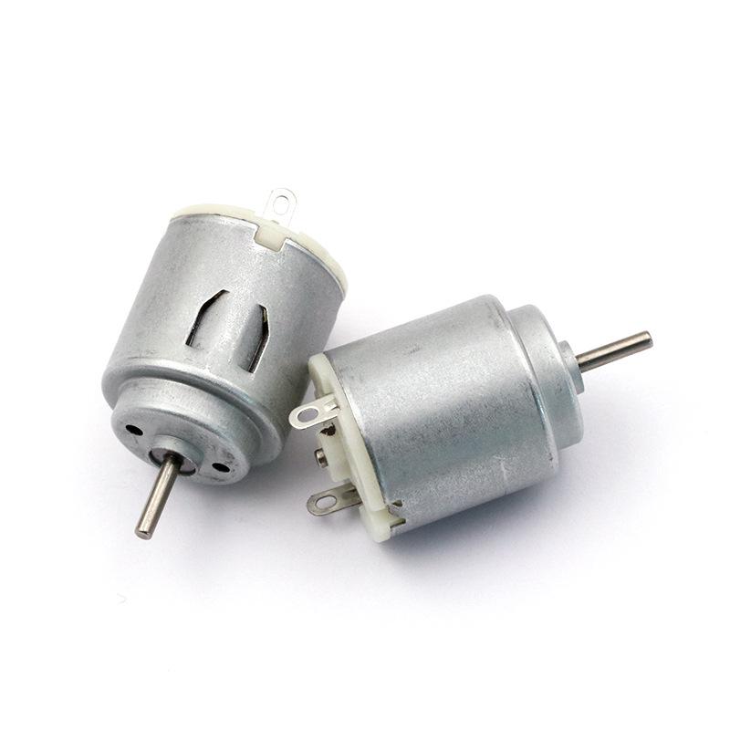 Handmade High-Speed 3V-6V Round DC Electric Motor Toy (Set of 2)