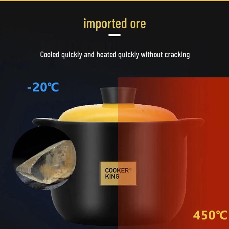 COOKER KING Ceramic Stew Pot
