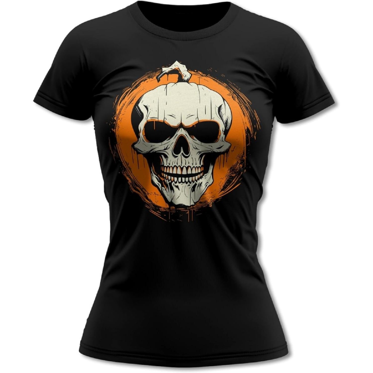 Bands and Bones Retro Halloween 4 Women s T-Shirt S