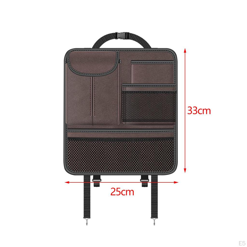 Car Back Seat Protector Storage Tissue Holder Keep Clean and Tidy Size 33x25x15cm Multipurpose