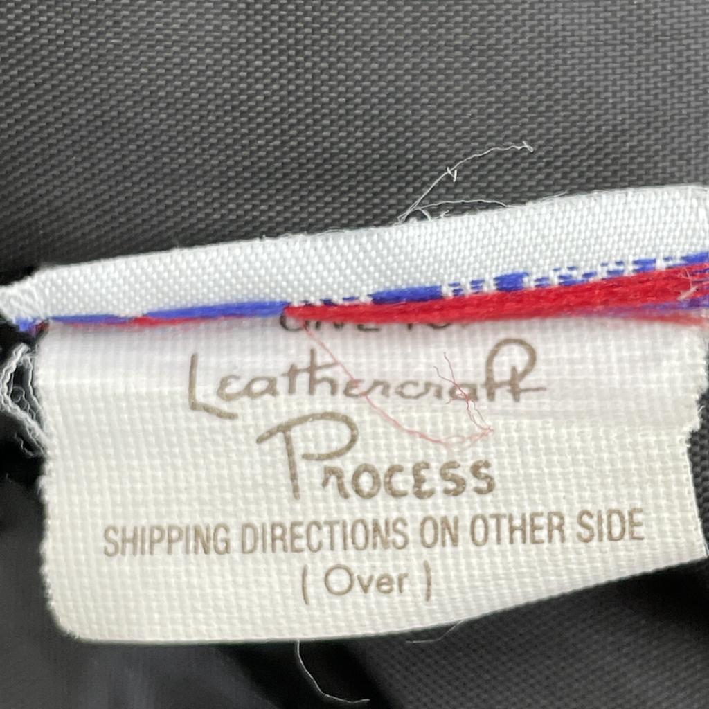 SCHOTT Made in USA 80-90's Motorcycle Tag Late 118 Black Cowhide Double Rider Jacket Jacket 36 blackUsed