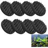 Swess 8Pack Foam Filter Pads, FX4 Filter Media Compatible with Fluval FX4/FX5/FX6 Canister Foam & FX6 Carbon Filter Pads Replacement, Aquarium Filter