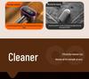 Dual-Head USB Rechargeable Lint Remover with Digital Display & 5-Speed Fabric Shaver