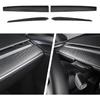 BMZX for Tesla Model Y/3 Dashboard Cover Fit for Model 3 Model Y 2017-2023 Carbon Fibber Pattern and Interior Front Door Trim Wrap Accessories