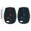 2 Buttons Remote Key Shell Case Fob Cover Silicone Key Fob Protector For Renault Modus Clio 3 Twingo Kangoo