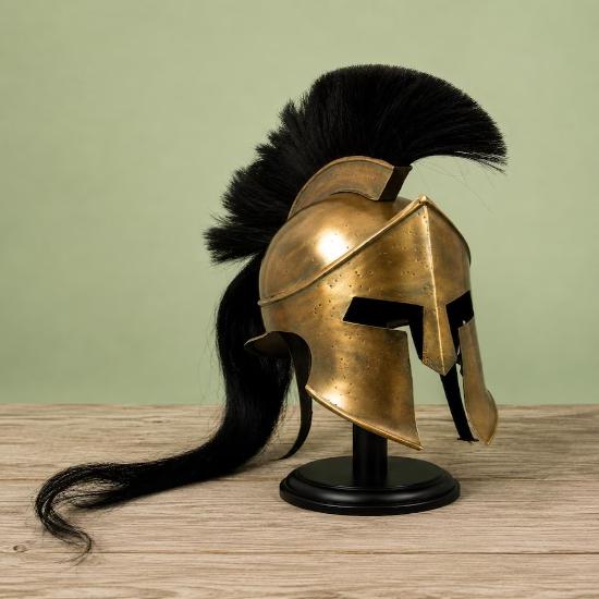 Handmade 300 Spartan Helmet Steel Warrior Replica Medieval Greek Helmet LARP Cosplay Collectible Gift