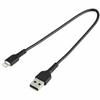 Startech-USB To Lightning Cable Startech RUSBLTMM30CMB USB A Black