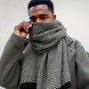Fashion 180*30cm Scarves Man Autumn Winter Thick Warm Cashmere Business Long Wraps Boy Classic Shawl Free Shipping muffler