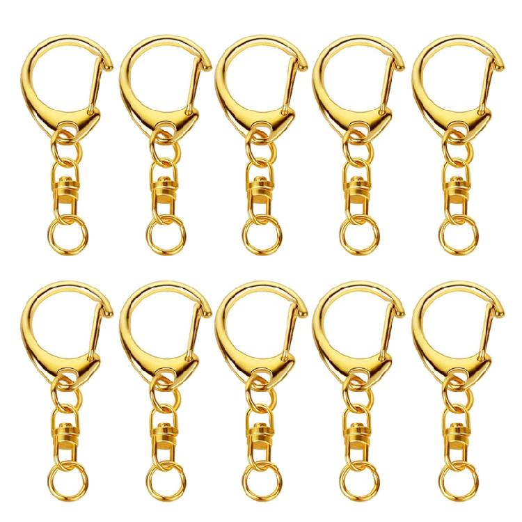 Zinc Alloy Metal Blank Keyring Keychain Split Ring Keyfob for Key Rings Women Me