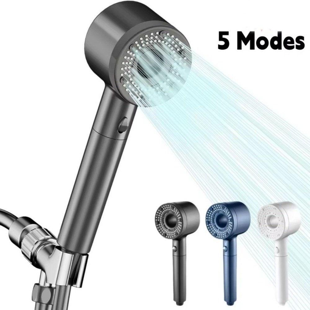One-Key Stop Bathroom Showerhead Set High Pressure Shower Set  Bathroom Supplies