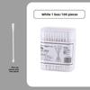 Black Cotton Swab Japanese Ear Pick - Disposable Double-Headed for Blackhead Cleaning