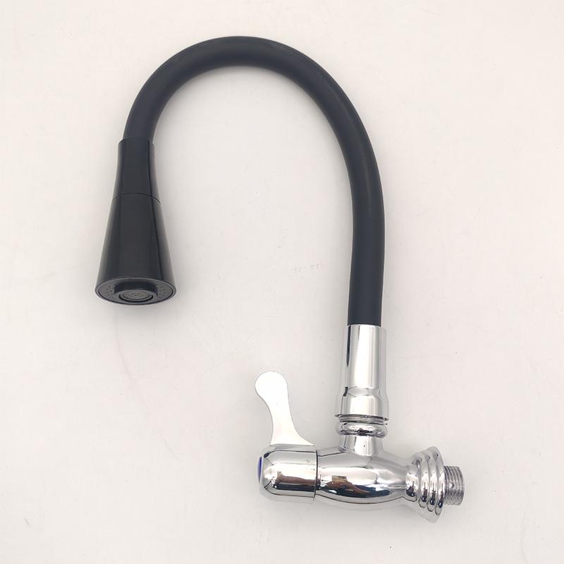 Sink Faucet 360Degree Rotatable Universal Kitchen Faucet 2 Outlet Modes Silicone Faucet In-Wall Faucets