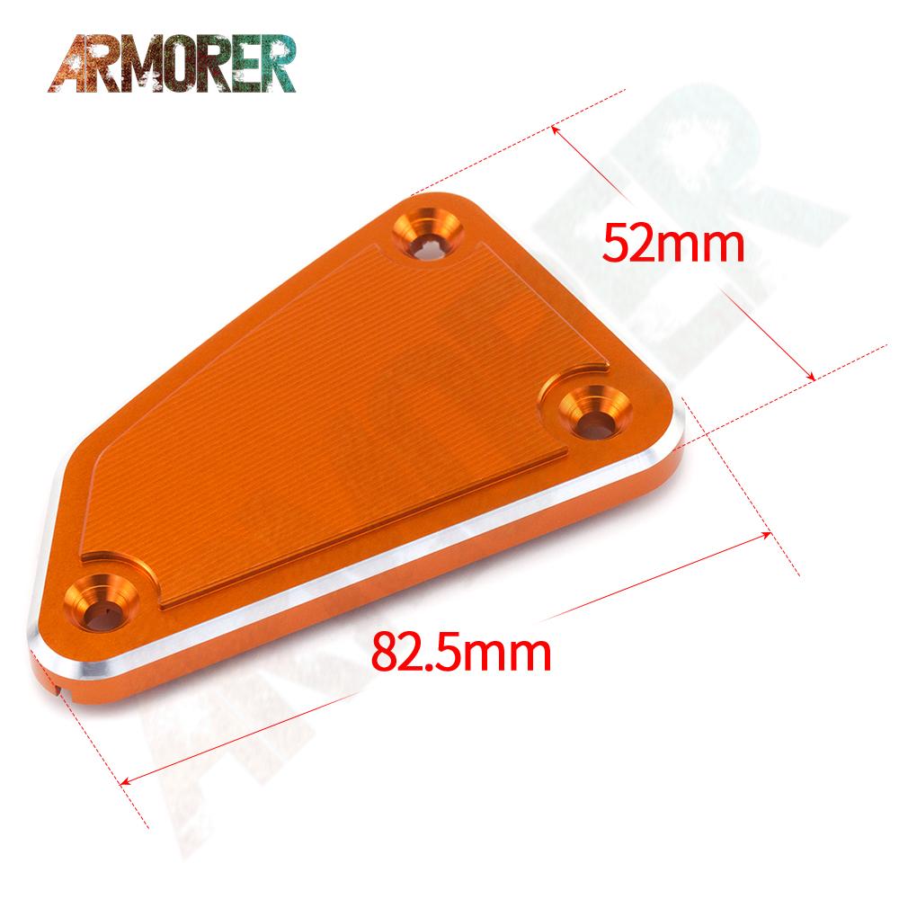Motorcycle CNC Aluminum Rear & Front Brake Fluid Reservoir Cap Cylinder cover Accessories For KTM 890DUKE 890 DUKE