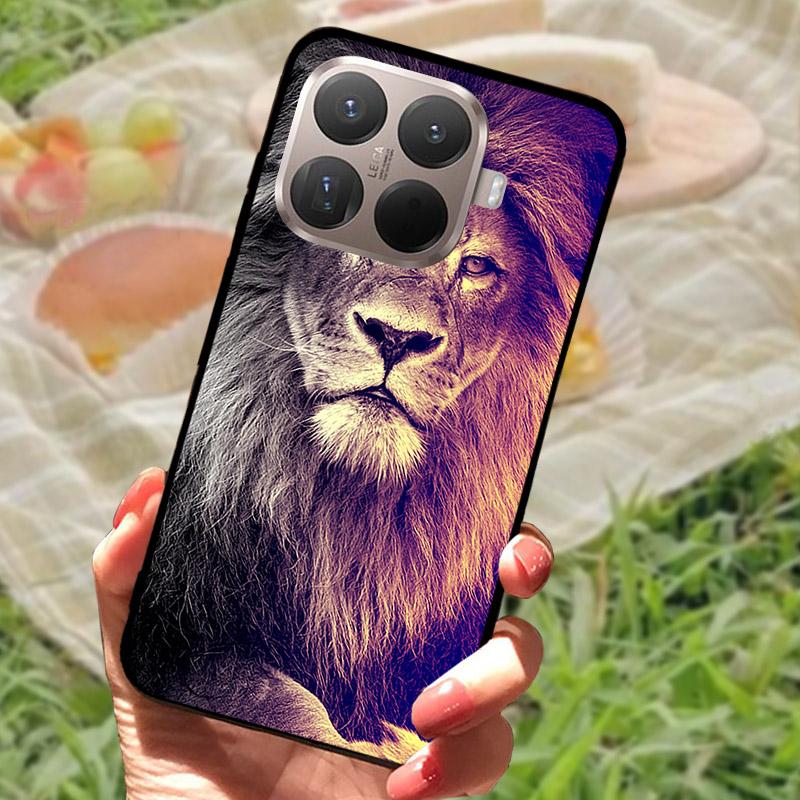 For Xiaomi 15T Pro 15TPro Case Fashion Cool Lion Cover For Xiaomi Mi 15 T Pro Shockproof Funda Soft TPU Silicone Phone Casing