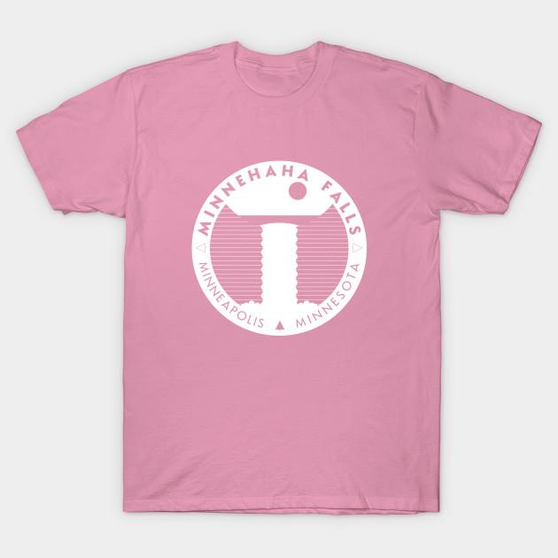 

T Shirt Women Minnehaha Falls Minneapolis Minnesota Harajuku Print Kawaii Tshirt Summer Short Sleeve Female T-Shirt Top Tee