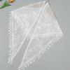 Cute Lace Flower Hair Scarf Vintage Sweet Headscarf Shawl Casual Triangle Head Scarf  Photography