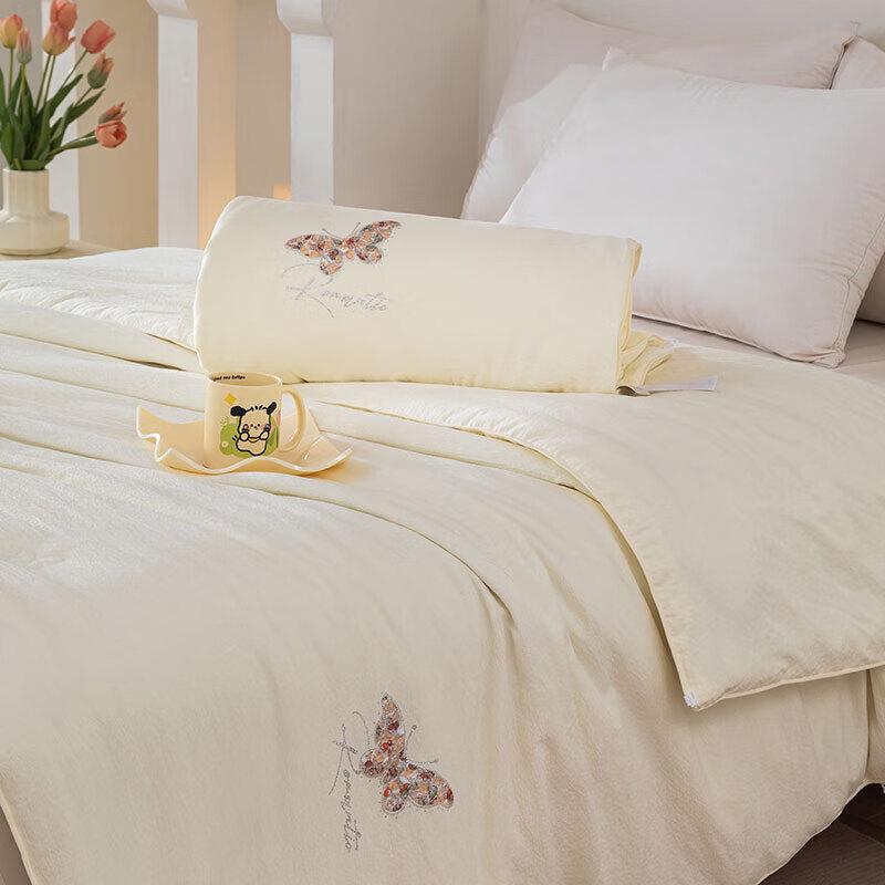 Shengfuni Pure Mulberry Silk Summer Quilt