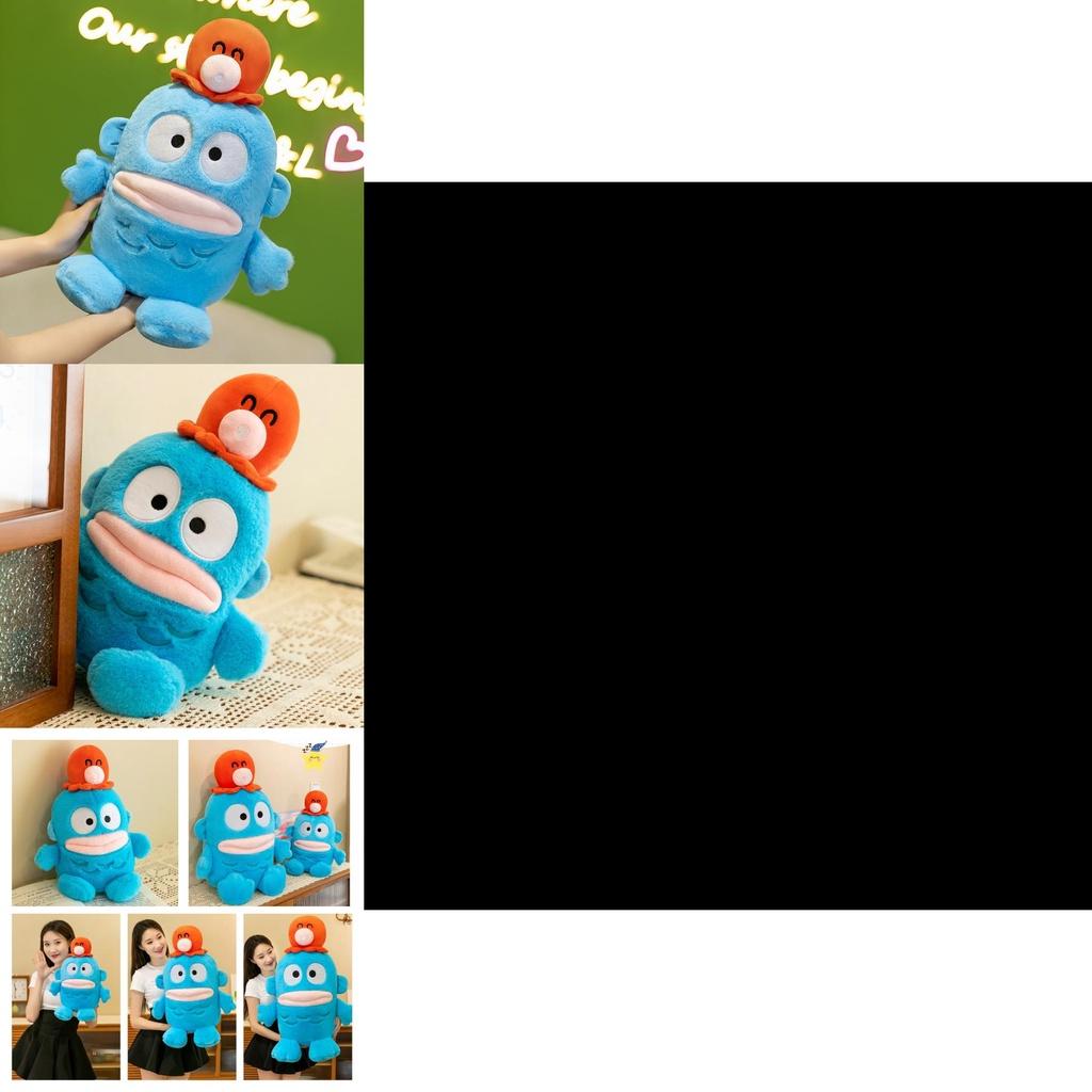 Hanton Plush Doll Cute Fish Soft Toy For Kids And Adults