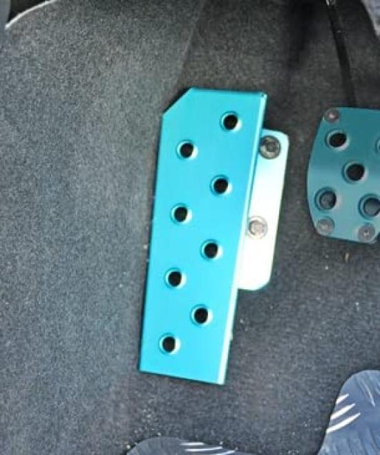 Beatrush Footrest for GR 86 and BRZ Manual Transmission Only Driver's (Light Blue) (ZN8) (ZD8), [S46402DR#]