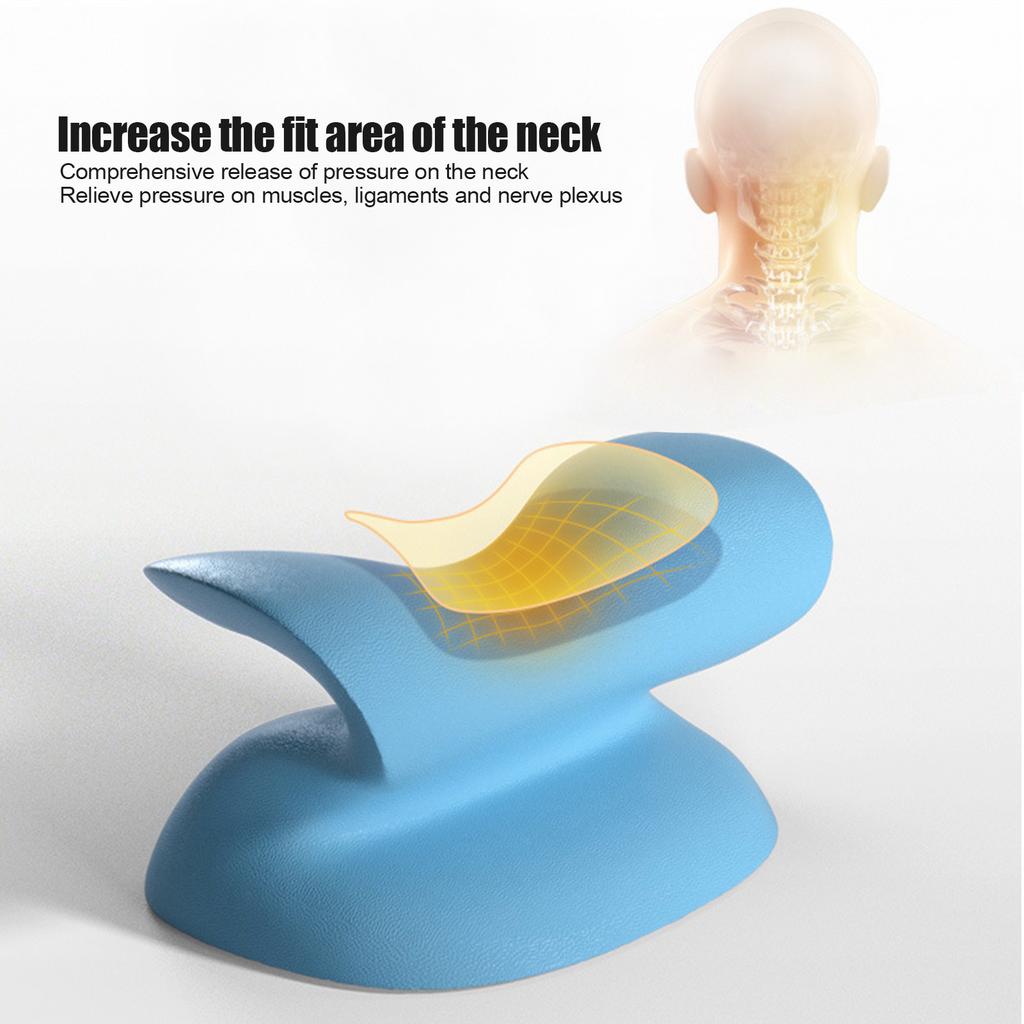 Neck Relax Pillow Cervical Traction Pain Relief High Elastic Neck Massage Pillow Stretcher