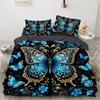 Luxury Flower Bedding Set Cartoon Comforter Sets Double Queen King Twin Full Size Duvet Cover Set Kids Girls White Bed Linen
