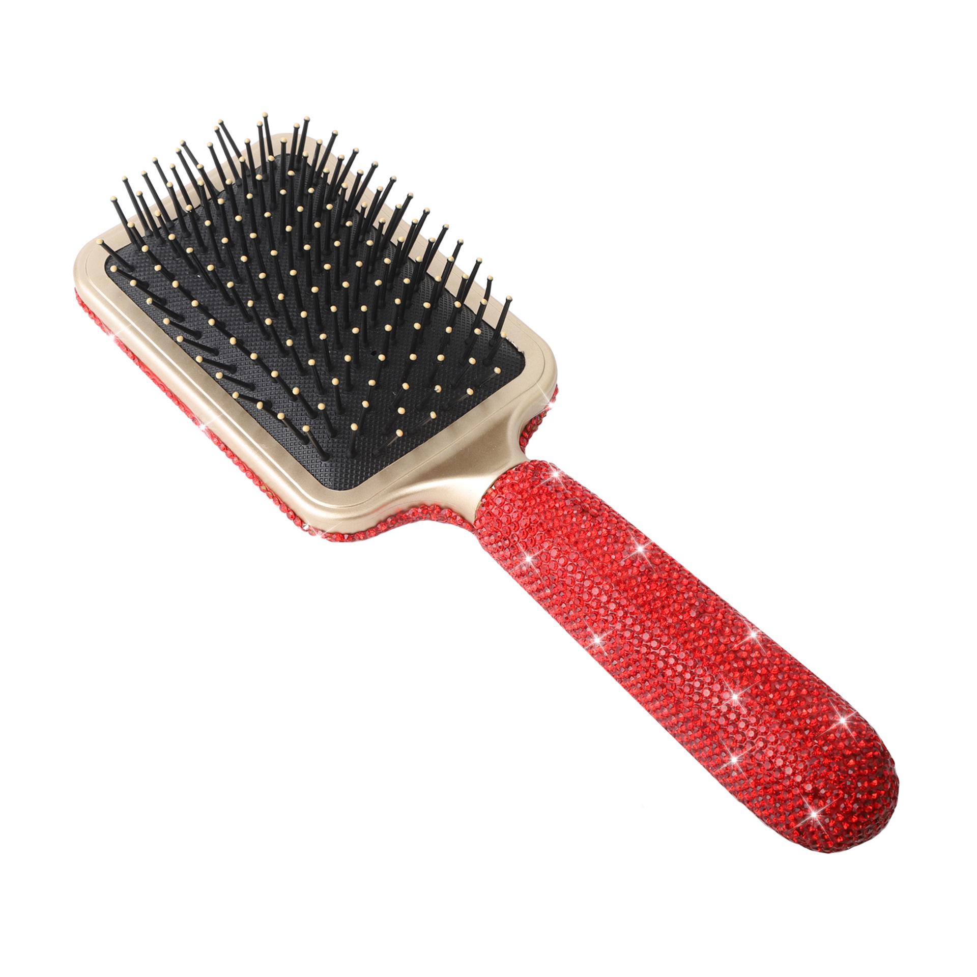 Luxurious Long Handle Diamond-Inlaid Anti-Static Air Cushion Massage Hairbrush