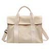 Light handbag bag women's new 2025 popular large-capacity messenger canvas bag shoulder commuter tote bag
