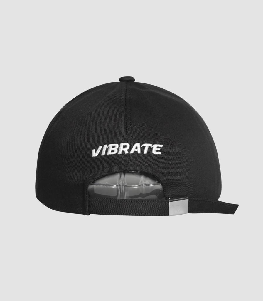 VIBRATE Strap Ball Cap (Black)