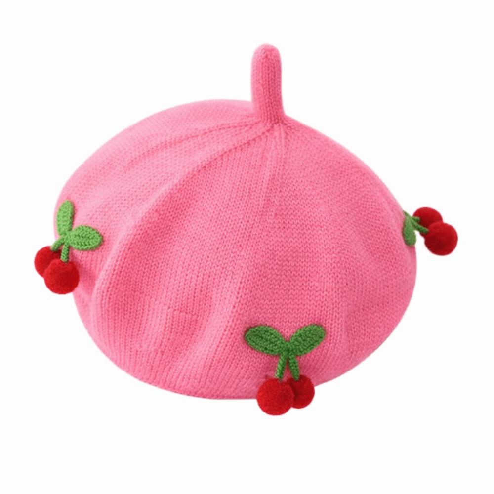 

Knit Bonnet Kids Knitted Hats Cute Autumn Winter Children Hat Baby Beret Hat Outdoor