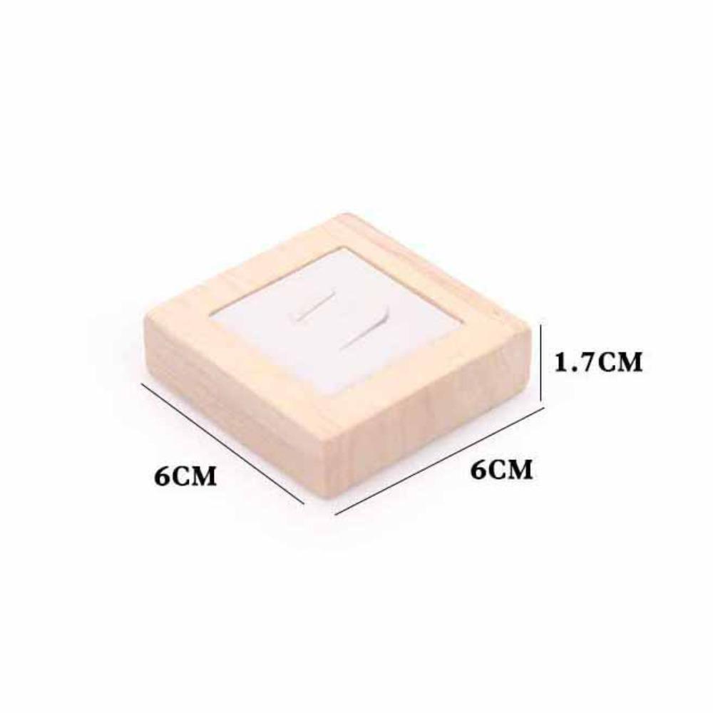 Jewelry Display Wooden Jewelry Show Props Ring Display Rack Wedding Ring Box  Travel