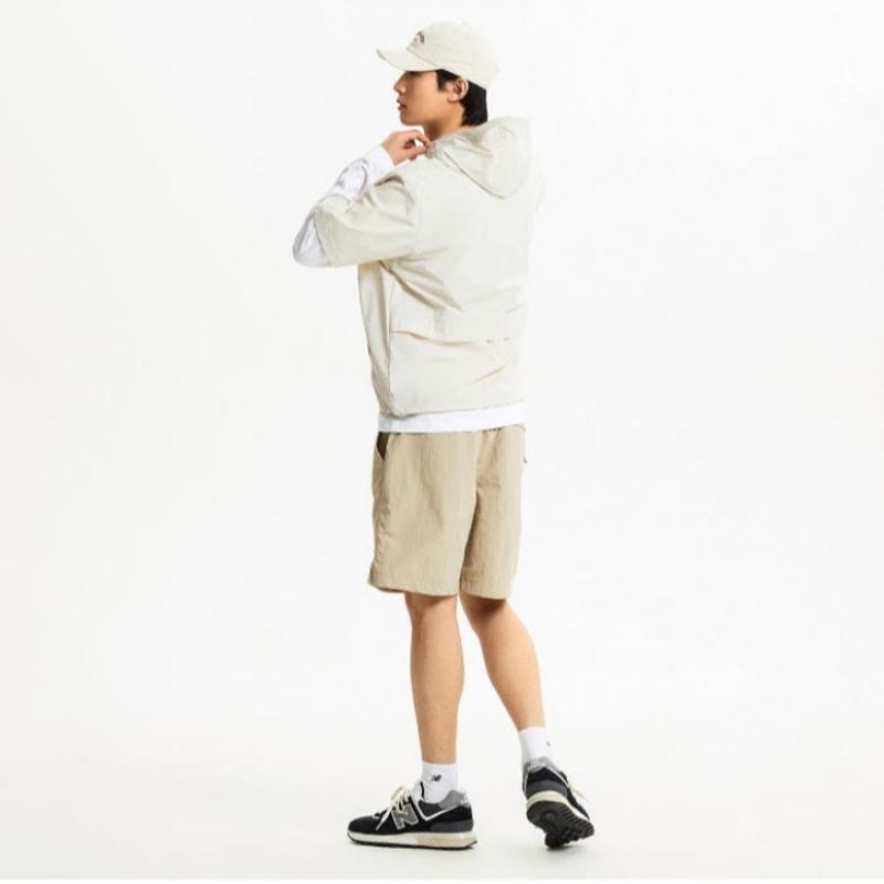 New Balance Kqj Nbnve21023 35 Uni Ess Heritage Woven Shorts Part 4.5