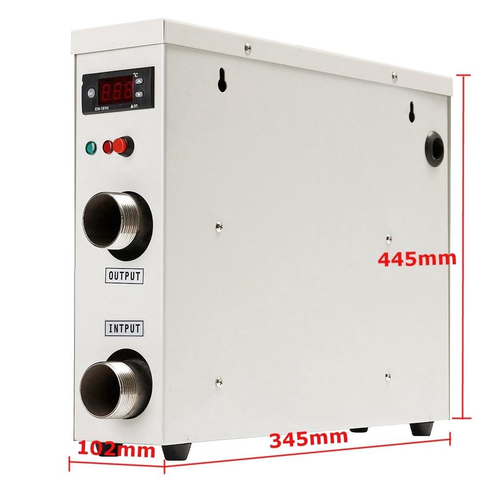 11kW 220V Elektrický digitální termostat ohřívače vody pro bazén SPA horkou vanu ohřev vody do koupele
