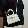 Bag Women's New Trendy High-end Fashion Niche Design Shoulder Messenger Bag Portable Platinum Bag