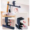 Adjustable Book Bag Hanger With Balanced Weight Distribution for Classrooms Home Office Storage