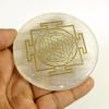 Crystu Selenite Charging Plate | Boosts Clarity and Intuition | Crystal Cleansing & Recharging Selenite Plate Size 7.6 Cm (3 Inch)