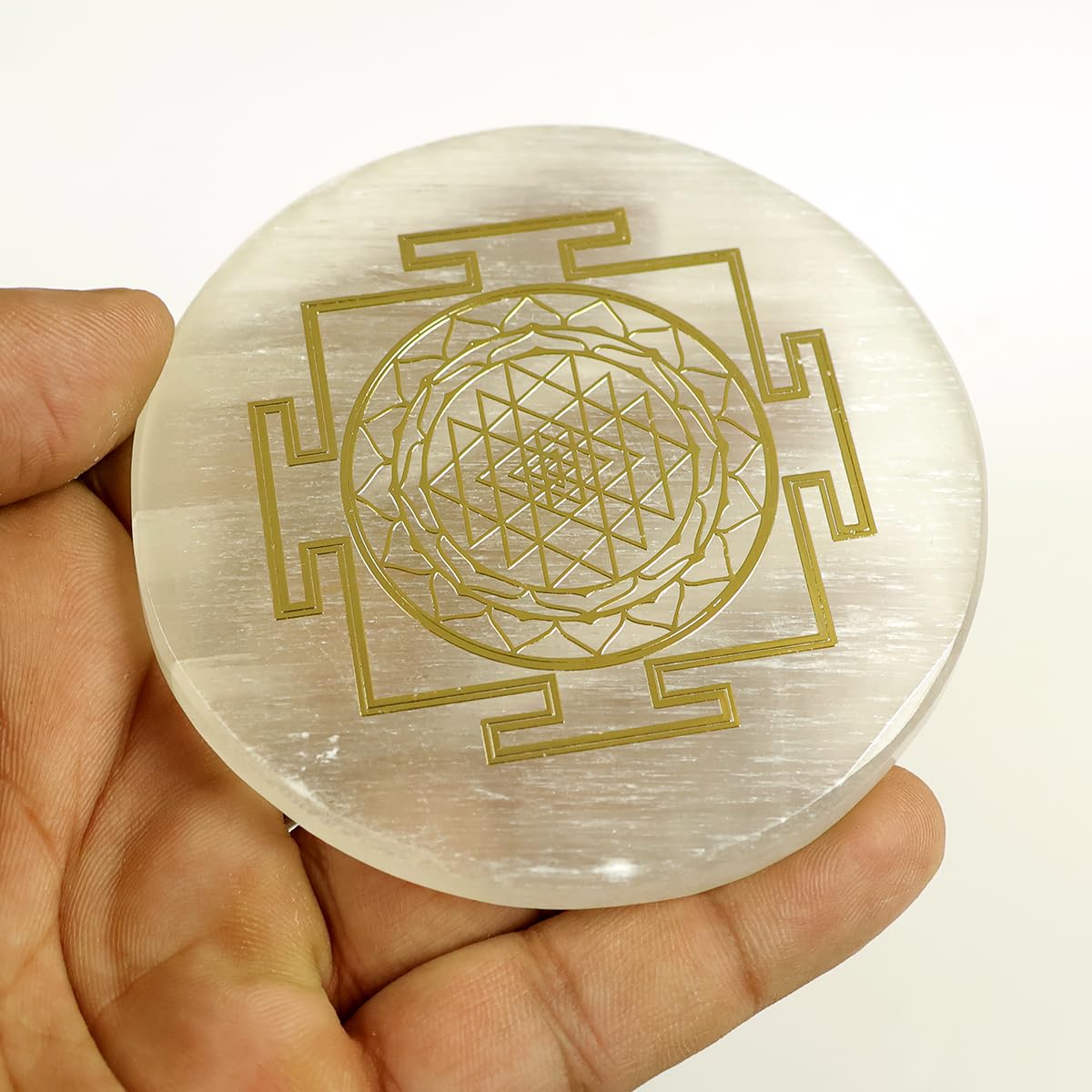 Crystu Selenite Charging Plate | Boosts