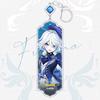 Portachiavi Anime Linnea Flins Durin Mualani Furina Arlecchino Accessori Portachiavi Genshin Impact Ciondolo Carino per Borsa Portachiavi Regalo