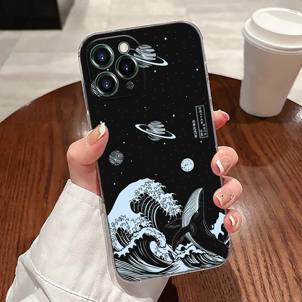 The Great Wave Katsushika Hokusai Case For Apple iPhone 17 16 15 14 13 12 11 Pro Max 16 Plus 16E 17Air 17Pro Phone Cover Funda