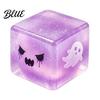 Dekorative Figuren für Schreibtische Halloween Geist Knetwürfel Glitzer Langsam aufsteigendes Fidget Spielzeug Mehrfarbig Verträumte Stress Spielzeuge Weich Dekompression