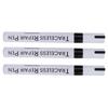 3 Pcs Black Touchup Paint Pen for Car Weather Resistant Long Lasting Automotive Scratch Repair Pen