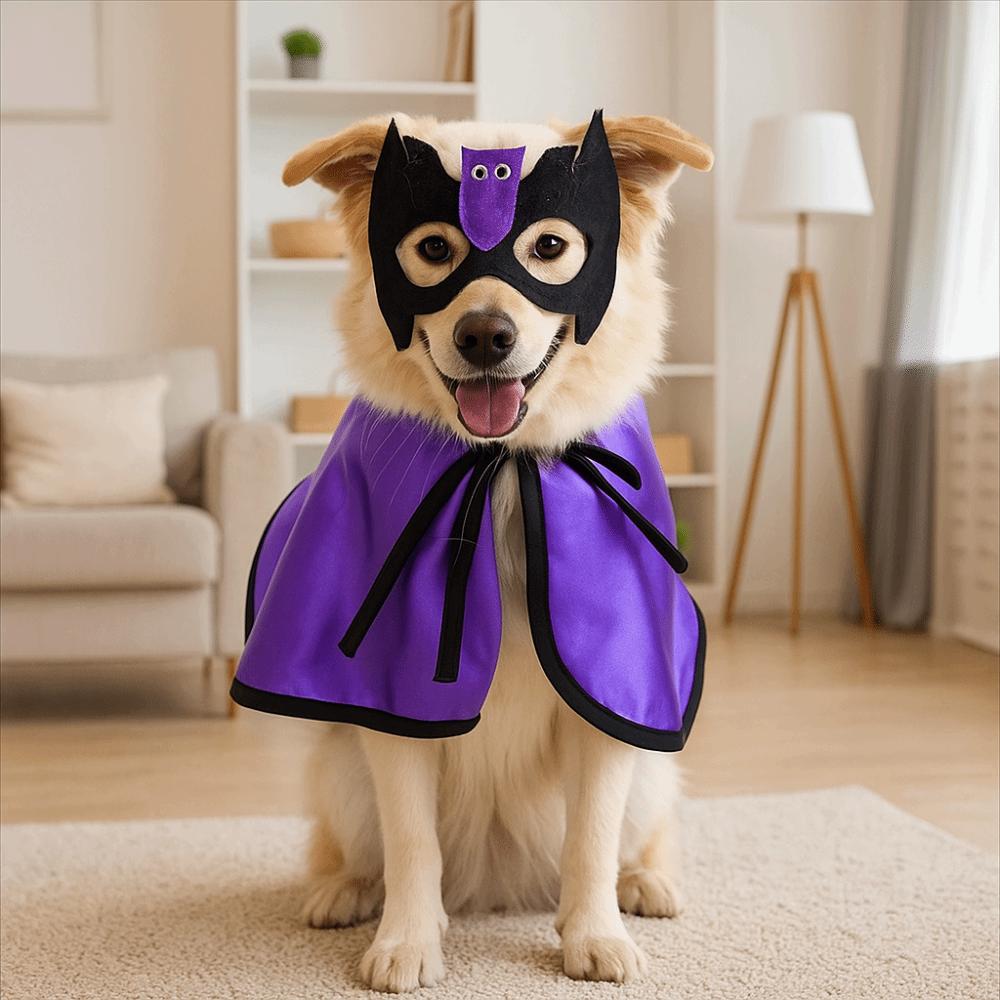 Decorative Dog Halloween Costume Adjustable Cat Cosplay Outfit  for Cats and Dogs
