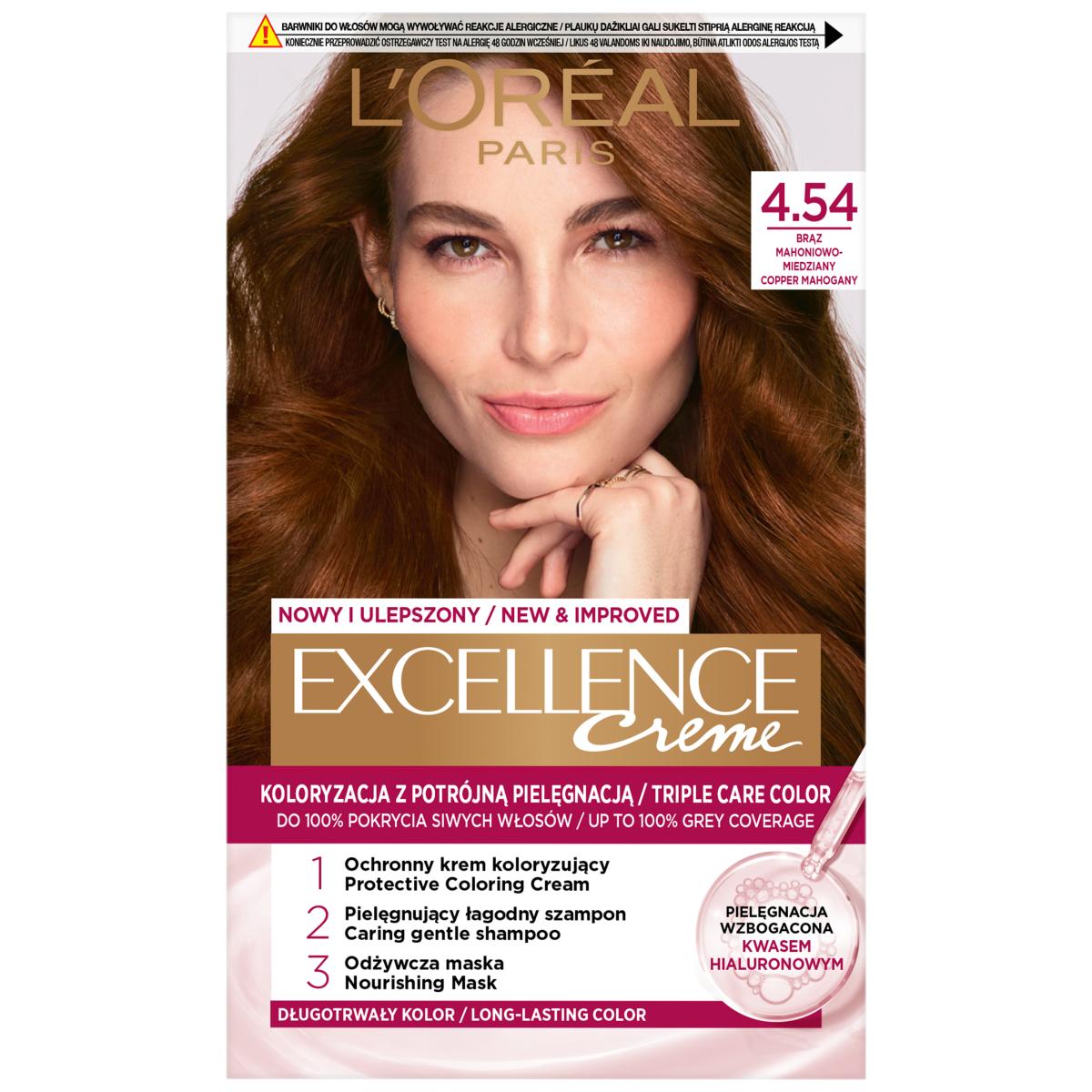 Loreal excellence creme hair dye -
