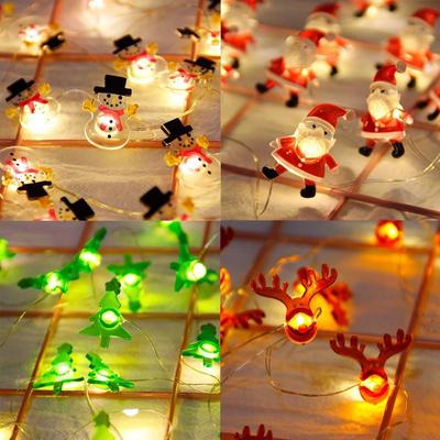 LED String Lights For Xmas Christmas Tree Garland Outdoor Party Wedding Decoration Santa Light