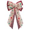 Christmas Bow Wreath Decor Bows for Treat Bags Tree Topper Ornaments Birthday Decorations Bows for Treat Bags Ribbon Party