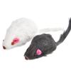 12Pcs Fur Mouse Squeaky Sound Mice Rat Toy For Pet Cat Kitten Puppy Playing