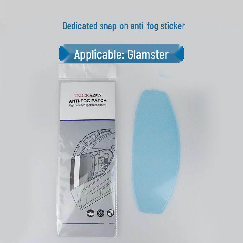 Glamster Helmet Visor Anti-Fog Sticker for Day & Night