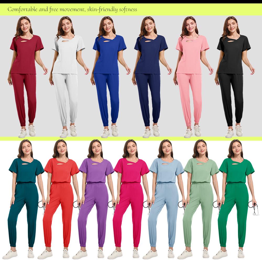 Women's Quick-Drying Surgical Gown & Scrub Suit Set for Children's Hospital