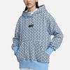 Nike Sportswear Phoenix All Over Print Hoodie Women hoodies Blue FN0366-412