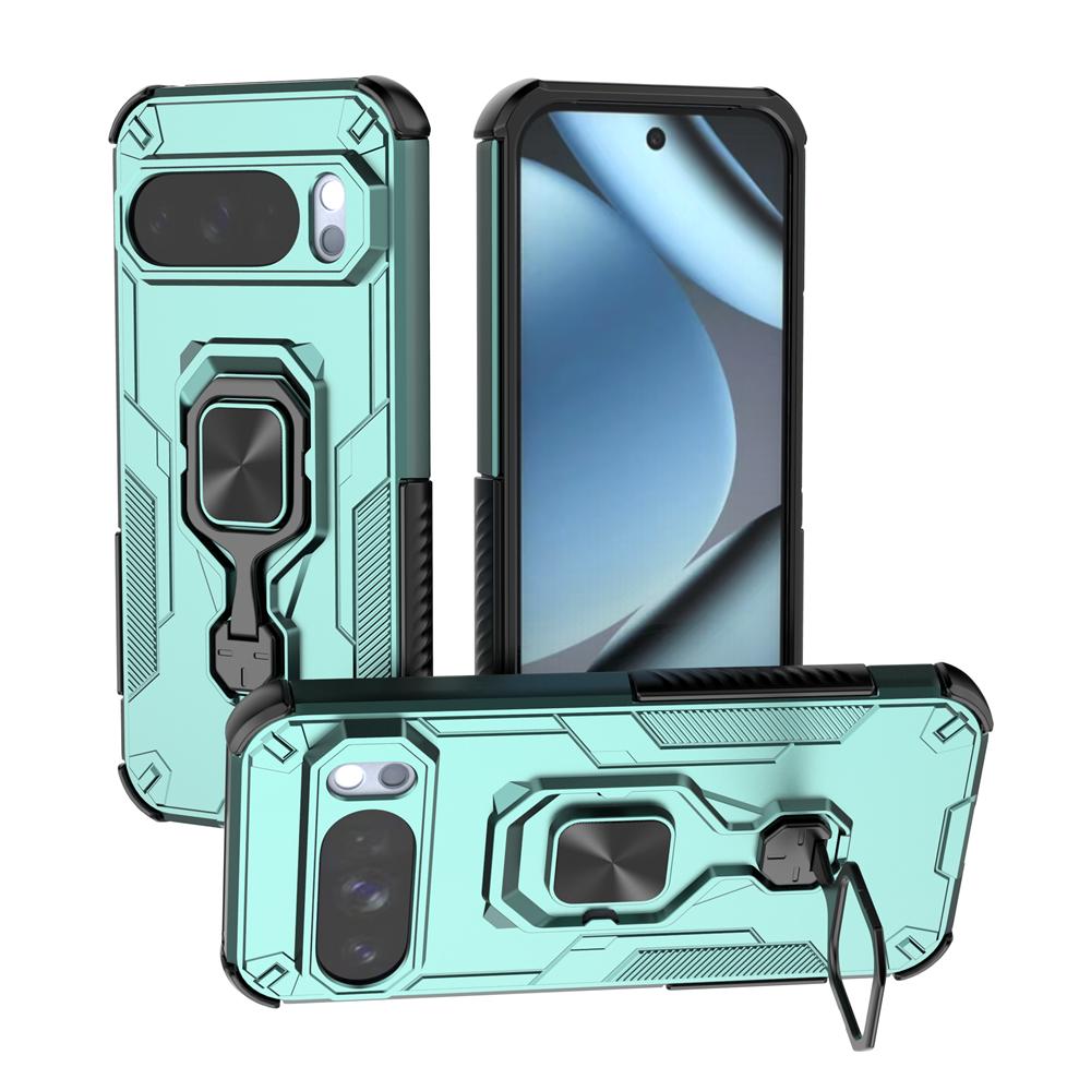 Camera Lens Protector Armor Magnetic Ring Case For Google Pixel 10 Pro Pixel10 10Pro 5G Bracket Stand Holder Cover