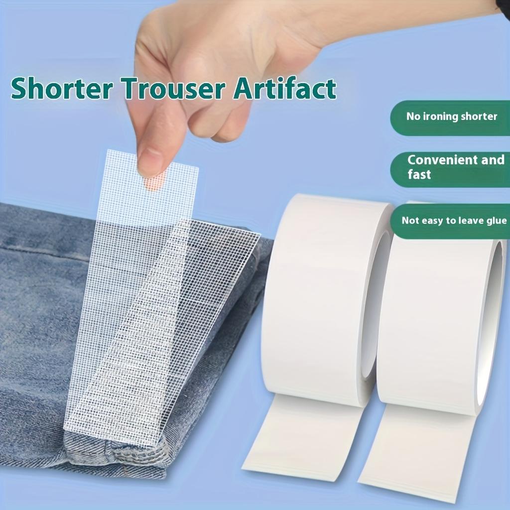 1 Rol Broekzoomgereedschap, Zonder Naaien of Strijken Zelfklevende Clips voor Verkorten en Verstellen